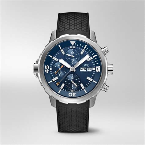 iwc jacques cousteau aquatimer|iwc aquatimer chronograph cousteau divers.